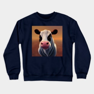 Friendly Cow Crewneck Sweatshirt